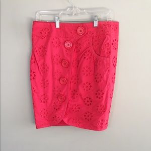 Tibi pink Size 8 Skirt